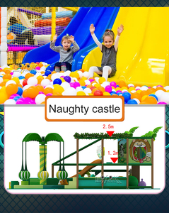 Attrezzature per Parchi Divertimento, Scivoli per Bambini, Aree Gioco Morbide, <span class=keywords><strong>Parco</strong></span> Tematico, <span class=keywords><strong>Parco</strong></span> <span class=keywords><strong>Giochi</strong></span> Commerciale al Coperto - Product Image 2