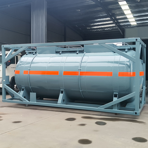 Prix d'usine Conteneur ISO 20 pieds pour le stockage de solvants HCl, réservoir de liquide concentré acide - Product Image 5
