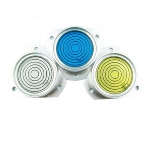 REALMAX Aluminium Case Metal <strong>Level</strong> Bubble Wholesale Metal Screw Holes Round Bubble Spirit <strong>Level</strong> for OEM ODM - Product Image 1