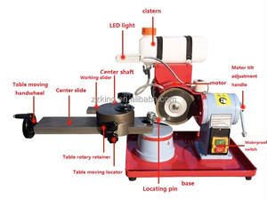 Mini máquina afiladora de hojas de sierra de aleación circular manual, hoja de sierra de madera pequeña, máquina <span class=keywords><strong>pulidora</strong></span> de engranajes - Product Image 2