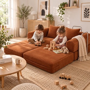 Apartman Kanepe Yatak 2 Kişilik Küçük Krem Rengi Kanepe Yatak Odası Katlanabilir Yüksek Yoğunluklu Sünger Oturma Odası Sıkıştırılmış Kanepe - Product Image 2