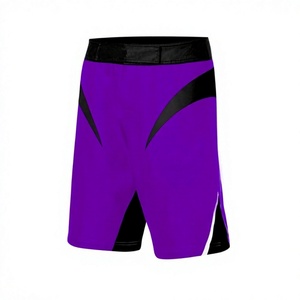 Shorts MMA légers pour hommes, séchage rapide, pour le kickboxing, le BJJ, la lutte, vêtements de sport, par NOGI - 100% polyester, motif uni - Product Image 2