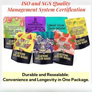 ถุงไมลาร์กันกลิ่นแบบพิเศษ ตัดตามรูปทรง พิมพ์ลายตามสั่ง ปิดผนึกได้ ขนาด 3.5 กรัม สำหรับใส่ลูกอม/เยลลี่ ราคาโรงงาน - Product Image 3