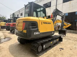 High Quality Used VOLVO 60D Mini 6 Ton Hydraulic Excavators Volvo 60 EC60D Crawler Excavator EC60 For Sale