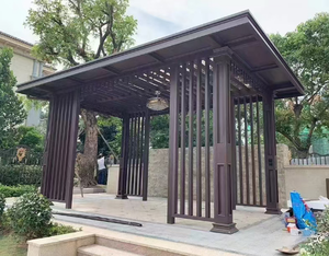 איכות גבוהה בסגנון מודרני פטיו אלומיניום פרגולה חיצונית enclosure מחיר תחרותי חדר שמש עמיד למים תכונות חיצוני - Product Image 2