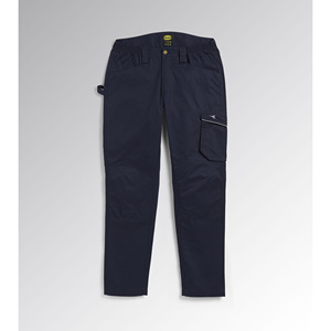 Pantalón Diadora Rock Light Perf de Algodón, Azul Clásico, Corte Regular, Transpirable, 100% Algodón, Talla L - Product Image 1