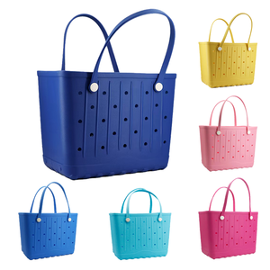 OEM Unisex impermeable reutilizable ecológico de gran tamaño Eva Beach Tote Bag Outdoor Camping Eva Shopping Handle Bag - Product Image 1