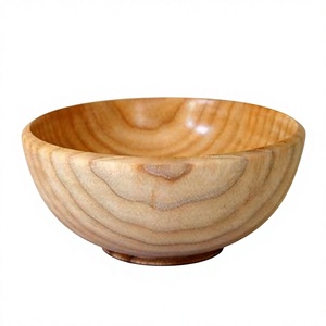 Décoration de fête vintage pour la maison, BS INTERNATIONAL, bol à fruits en bois d'acacia fait à la main, revêtement laqué écologique, passe au lave-vaisselle - Product Image 3