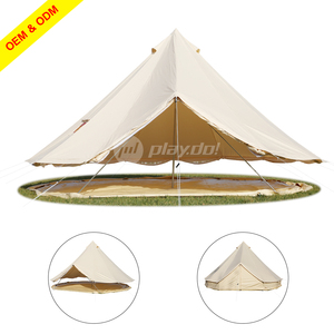 Tienda de Campaña Tipo Campana de 5m con Doble Puerta, Fabricación de Tiendas de Campaña con Orificio para Estufa, Resistente al Agua, para 4-6 Personas - Product Image 2