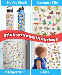 Fabbrica Custom Montessori giocattoli educativi libro adesivo riutilizzabile libro per bambini 2-4 anni attività artigianali giocattoli da viaggio - Product Image 4