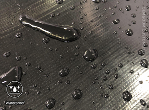 <span class=keywords><strong>Bâche</strong></span> enduite de PVC noire imperméable ignifuge de Litong 600gsm pour le camion - Product Image 6