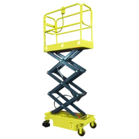 Plateforme élévatrice à ciseaux électrique EVERLIFT 300 kg 3 m 3,9 m autopropulsée hydraulique, table élévatrice compacte CE ISO pour entrepôt