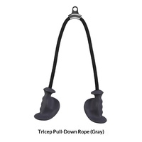 Accessoire de machine de musculation pour tirage vertical, extension pectorale, entraînement du dos, avec poignée sous-main pour exercices abdominaux et barre de tirage à câble pour exercices de tirage en vol.