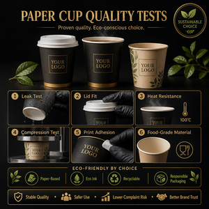 Vasos de Papel de Grado Alimenticio, Vasos de Cartón y Vasos de Papel para Salsas, Ideales para Degustaciones, Heladerías y Supermercados - Product Image 6