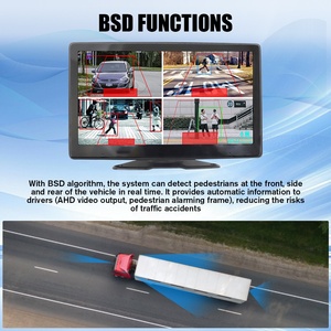 BSD 360도 4K 비디오 보안 시스템 (자동차 트럭 후방 카메라 스크린 모니터용) 헤비 듀티 AHD <span class=keywords><strong>DVR</strong></span> 키트 - Product Image 5