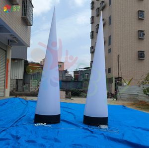 Cono de iluminación Led inflable para decoración de restaurante romántico de publicidad duradera personalizada a la venta - Product Image 5