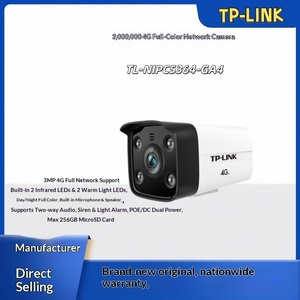 กล้องเน็ตเวิร์คสีเต็มรูปแบบ 3MP <span class=keywords><strong>4G</strong></span> พร้อมไมโครโฟนในตัว เซ็นเซอร์ CMOS สำหรับโปรโตคอลกลางแจ้ง รุ่น TL-NIPC5364-GA4 - Product Image 2