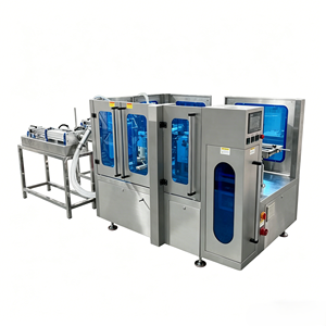 Máquina Empacadora de Bolsas Preformadas Rotativa Eléctrica ABBA-300R, 8 Estaciones, Automática, para Bolsas Doypack con Cierre, Empaquetado de Papel para Alimentos - Product Image 3