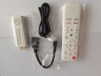 H96 Max Rk3518 Quad Core Android 14 TV Stick 4K 2GB 16GB OTT Box H.265 Blanc