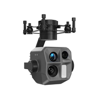 Cámara con Gimbal para Drones, con Sensor Cuádruple, 48MP, Luz Visible, Imagen Térmica 640x512, Zoom 11X, Seguimiento por IA, Estabilización de 3 Ejes, para Vigilancia