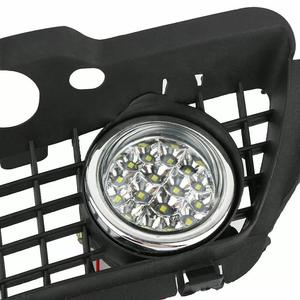 Kit de calandre de phare antibrouillard LED pour Volkswagen Golf 3, 12V, cadre ABS avec éclairage LED pour mise à niveau et rétrofit - Product Image 1