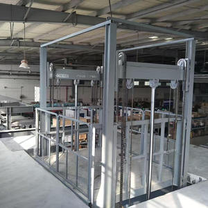 Dikey kurşun ray kargo kaldırma platformu hidrolik kargo asansörü - Product Image 1