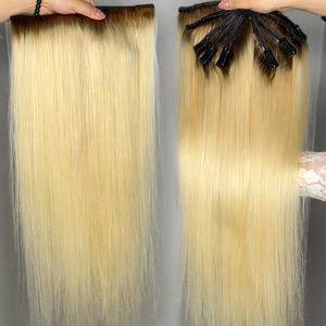 Nueva Extensión de Cabello con Clip Tipo Araña de Calidad Premium, Cabello Humano Virgen Remy con Cutícula Alineada, Extensión de Cabello con Clip Tipo <span class=keywords><strong>Pulpo</strong></span> - Product Image 1