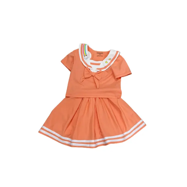 Dresses For Girls Easy To Wear Eco-Friendly Kids Clothes Fashion Each One In Opp Bag Vietnam Manufacturer