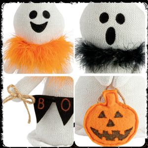 Figura de Fantasma de Tela para Halloween - Adorno de Escritorio Duradero y Ecológico para Decoración del Hogar y Accesorios para Fiestas - Product Image 4