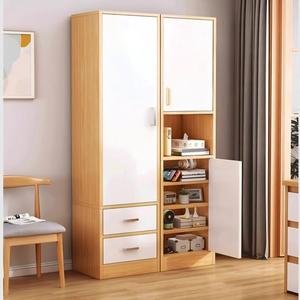 خزانة ملابس على الطراز الصيني الجديد ، غرفة نوم ، باب متأرجح ، خزانة ملابس ببابين ، خزانة ملابس منزلية صغيرة الحجم ، خزانة ملابس ، خزانة ملابس ، - Product Image 2