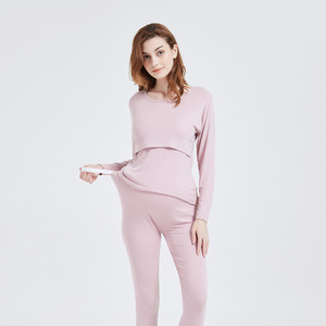 Mujeres embarazadas primavera y otoño invierno ropa de lactancia <span class=keywords><strong>embarazo</strong></span> otoño <span class=keywords><strong>abrigo</strong></span> al final del mes vestido posparto N - Product Image 1