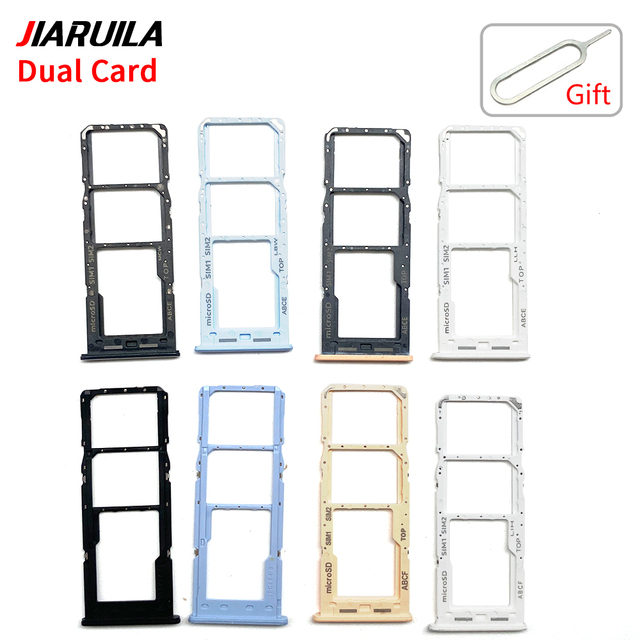 Wholesale Dual SIM Card Tray for Samsung A07 4G A23 4G 5G Dual Sim Card Slot Tray Mobile Phone Parts