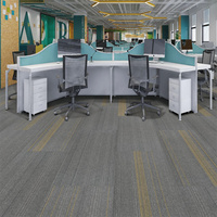 Alfombras Acústicas y Térmicas Aislantes de 50x100cm, Resistentes al Fuego B1, Antiestáticas, de Fibra PSR, para Oficina y Uso Comercial