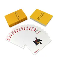 Waterproof Custom Paper Printed Pvc Poker Card