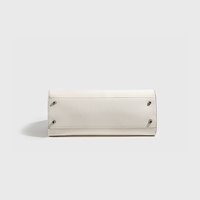 Sacs à main personnalisés en couleurs unies avec motif litchi, grande capacité, sacs fourre-tout pour femmes, sacs à bandoulière de luxe au design tendance