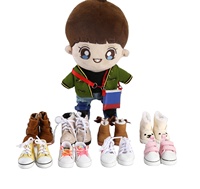 Chaussures en peluche coréennes personnalisées pour poupée Star Doll, jouet en peluche Kpop