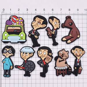 Groothandel Luxe Cartoon Pvc Film Mr Bean Schoen Bedels Voor Slipper En Klomp Decoratie Schoen Accessoires - Product Image 3