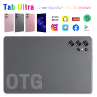 Tablette professionnelle économique Tab Ultra 11 pouces AMOLED 120Hz 16 Go 1 To 108MP Caméra Stylet Clavier 8000 mAh 5G pour le bureau