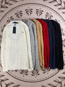 <span class=keywords><strong>Pull</strong></span> tricoté chaud automne-hiver pour femmes et hommes, avec broderie et col torsadé, idéal pour les couples (photo réelle) - Product Image 1