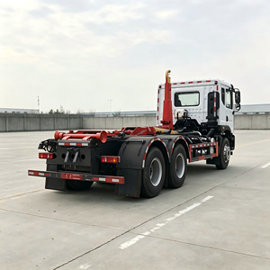 รถบรรทุกเก็บขยะแบบตะขอเกี่ยว Dongfeng Huashen 6x4 ขนาด 18-25 ลูกบาศก์เมตร สำหรับงานหนัก - Product Image 4