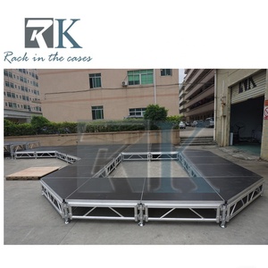 1,22*2,44 m pequeño teatro de conferencias escenario plegable <span class=keywords><strong>beyblade</strong></span> estadio escenario de aluminio para centros de mesa de fiesta - Product Image 5