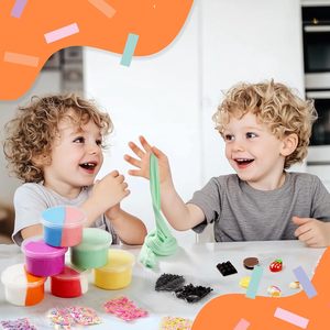 Slime Esponjoso Tipo Mantequilla a Precio de Fábrica, Colorido, Elástico, Suave, Perfumado, No Pegajoso, Juguete de Arcilla para Aliviar el Estrés para Niños - Product Image 3