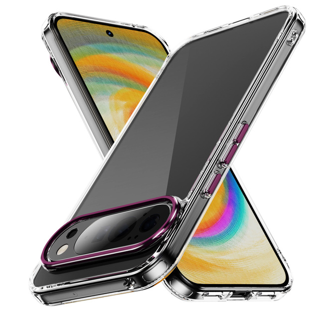 Suitable for Google Pixel 10 Pro XL Transparent Drop-proof New Hard Back Soft Edge Phone Case for Pixel 9 Pro 8a 7 Acrylic Case