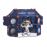 Nuevo producto superventas transfronterizo: tienda de campaña educativa infantil con diseño de cielo estrellado, juguete espacial para niños