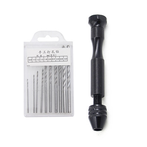 Mr Drill Hand Twist Drill Set 0.3-3.4mm Steel Bits For Amber Bodhi Walnut Drilling <b>Craft</b> Supplies - Product Image 2