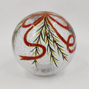 ที่มีคุณภาพสูงยอดนิยมแตกแก้วโต๊ะบอล & ลูกโลกที่มีไฟ Led สำหรับตกแต่งบ้าน - Product Image 6