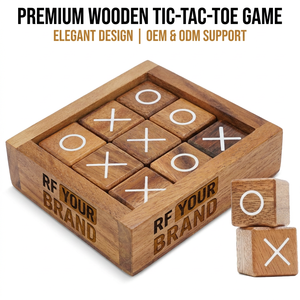 Jeu de société Tic Tac Toe, jeu de table, casse-tête, jeu de stratégie, puzzle, <span class=keywords><strong>d</strong></span>écoration de table basse, jouet éducatif, jeu de voyage - Product Image 1