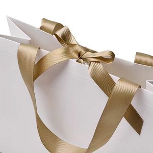 Tùy chỉnh cao cấp sang trọng bền mờ giấy Quà Tặng mua sắm Túi với dây thừng xử lý và chết cắt cho Bow-Tie trang trí nội thất - Product Image 4