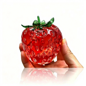 Elonna Vaseline Strawberry Squishy Anti-Stress Fidget Toy Cute Soft Vaseline Material Transparent <b>Ball</b> <b>Rebound</b> - Product Image 3
