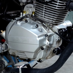 Pièces de modification pour <span class=keywords><strong>moto</strong></span> : Cache-vis décoratif en acier pour tête de moteur, couvercle de vis arrière pour scooter, fabriqué en Chine - Product Image 5